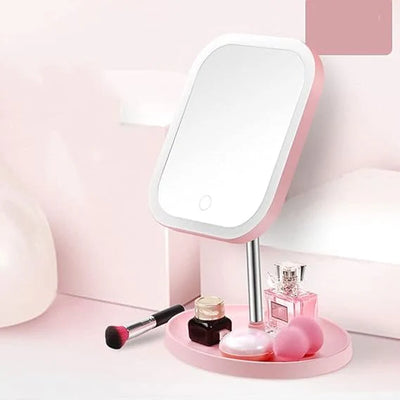 LED Telescopic Makeup Mirror